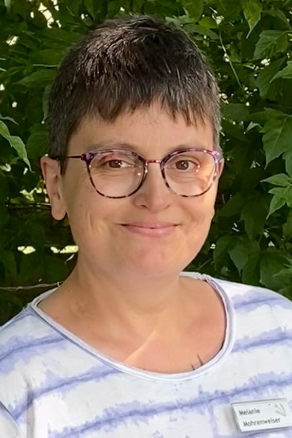 Sibilla Fritsche im Team der Hausarztpraxis Horst in Dallgow