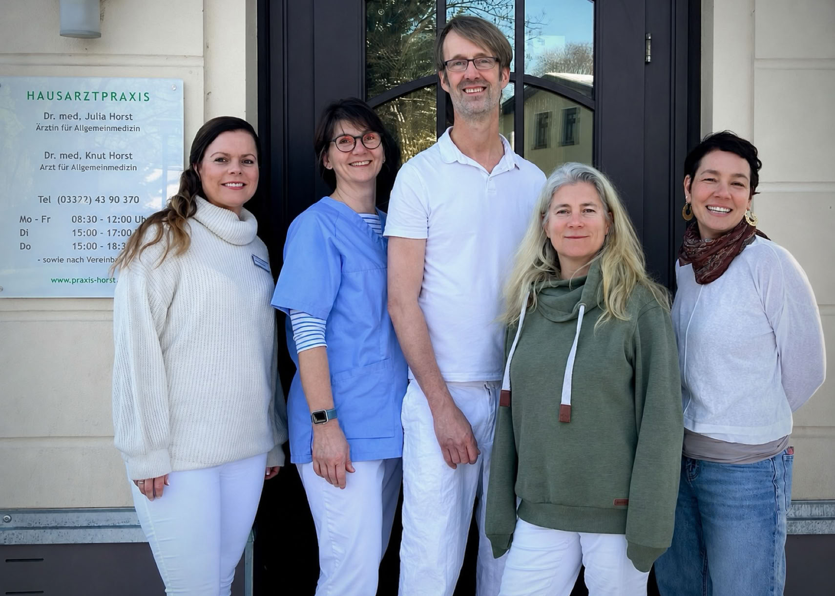 Das Team der Arztpraxis Dr. med. Horst in Dallgow-Döberitz